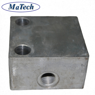 Aluminum Alloy CNC Machining Hydraulic Valve with Hole